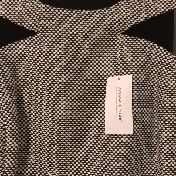 Banana Republic black and white dress - Picture 3 of 4